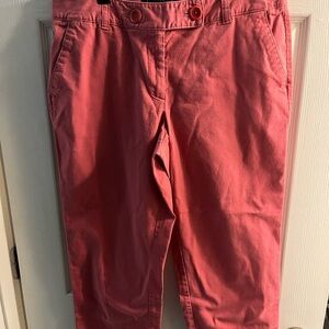 Talbots Coral Women's capri pants